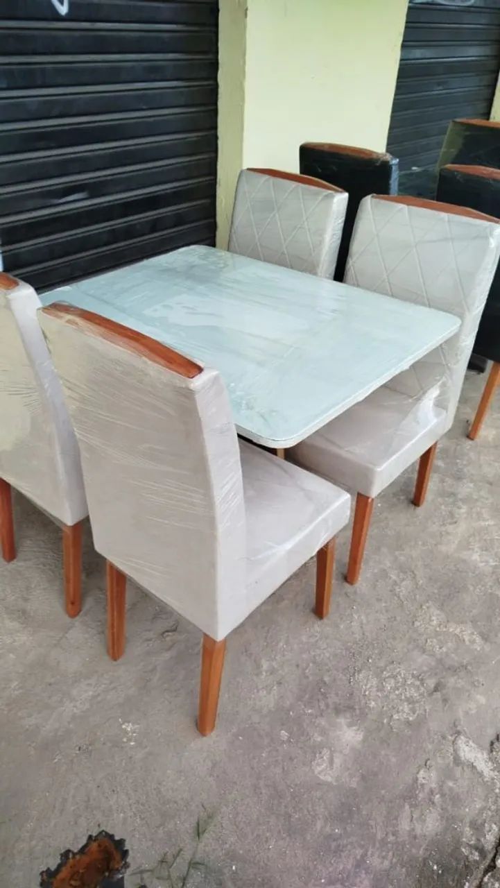 Mesa de Jantar com 4 Cadeiras - Nova! PRONTA ENTREGA  - Foto 3