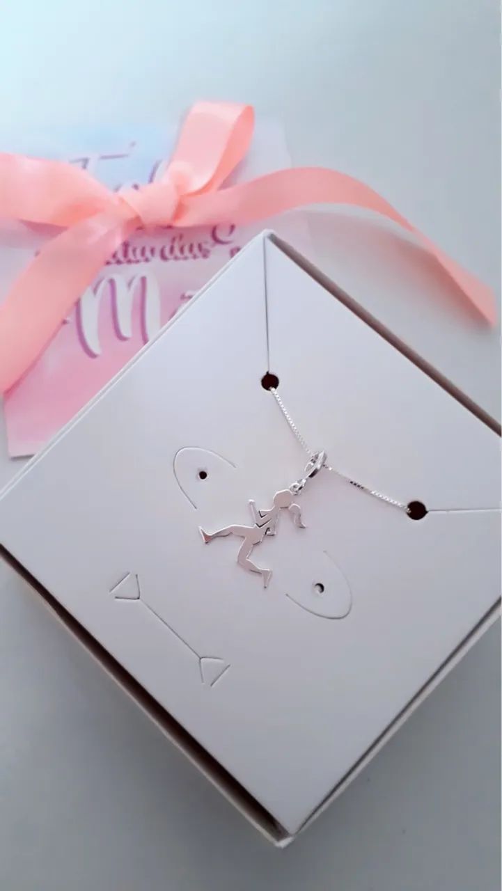 Colar CORREDORA PRATA 925