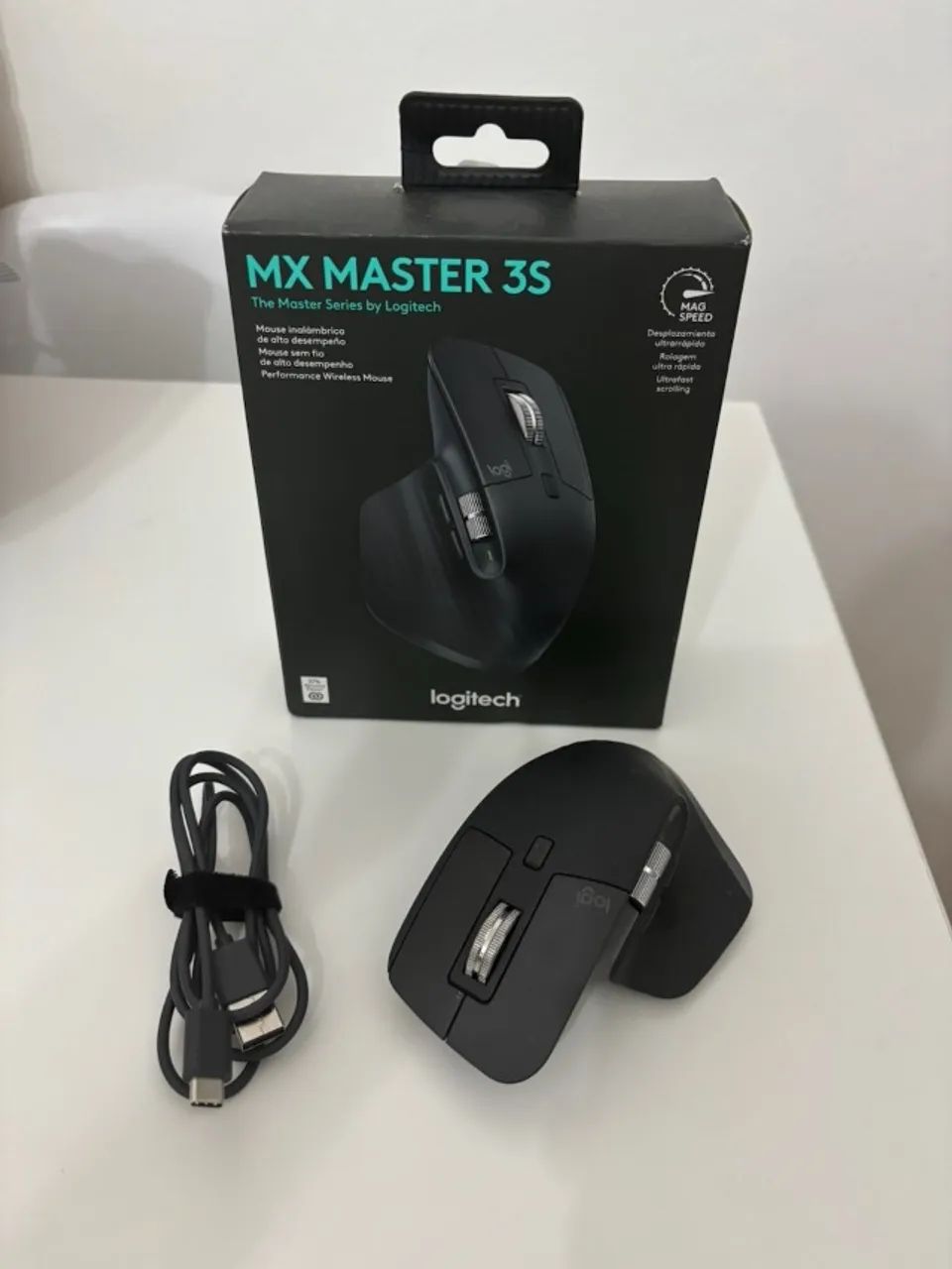Mouse Sem Fio Logitech Mx Master 3s - Periféricos e Acessórios de
