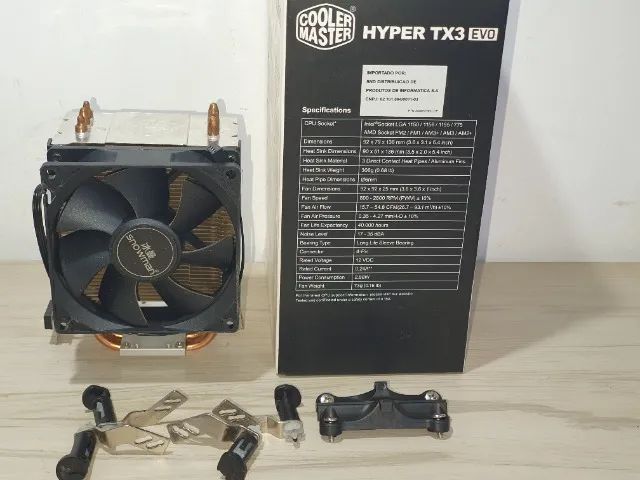 Cooler CPU Hyper TX3 EVO - Intel/AMD - Usado