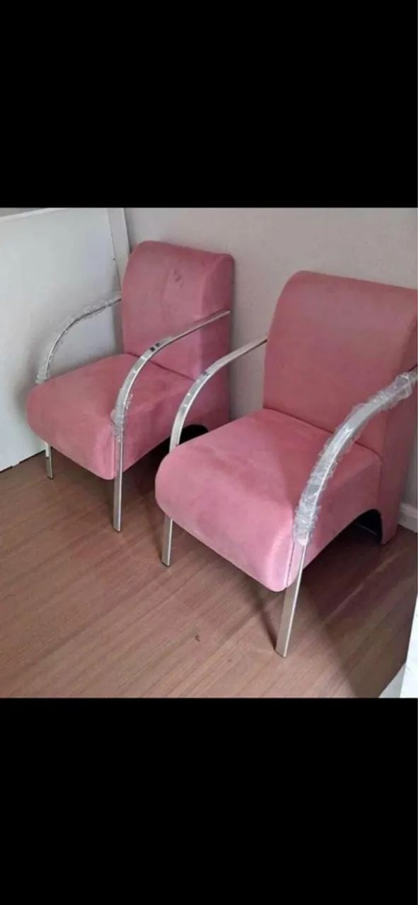 PAGA NA ENTREGA!!POLTRONAS BELA BRAÇOS EM ALUMÍNIO  - Foto 2