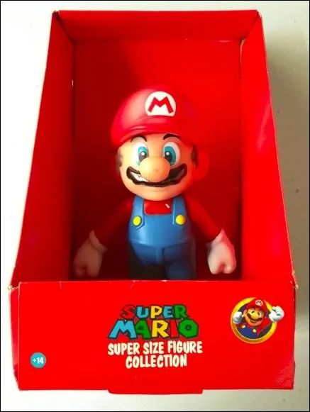 Boneco Colecionável Super Mario Bros Articulável (Com Caixa) Super Size Figure Collection - Foto 4
