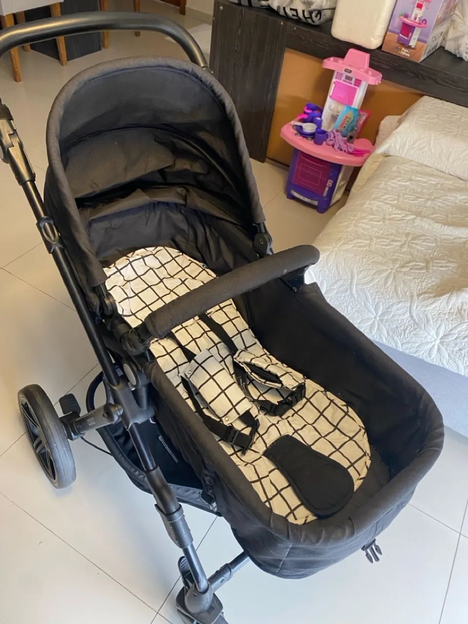 Carrinho de bebê Moisés marca Cosco - Foto 4