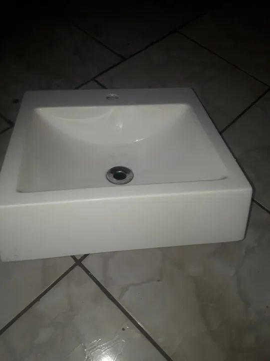 Cuba lavatório de fibra ótimo estado  - Foto 2