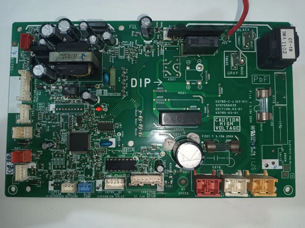 PLACA FUJITSU (K07BS-C-A (03-01)) - Split Inverter