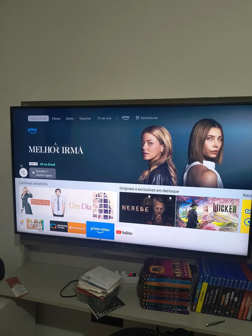Smart TV Samsung 7 Séries 50 - Perfeito Estado