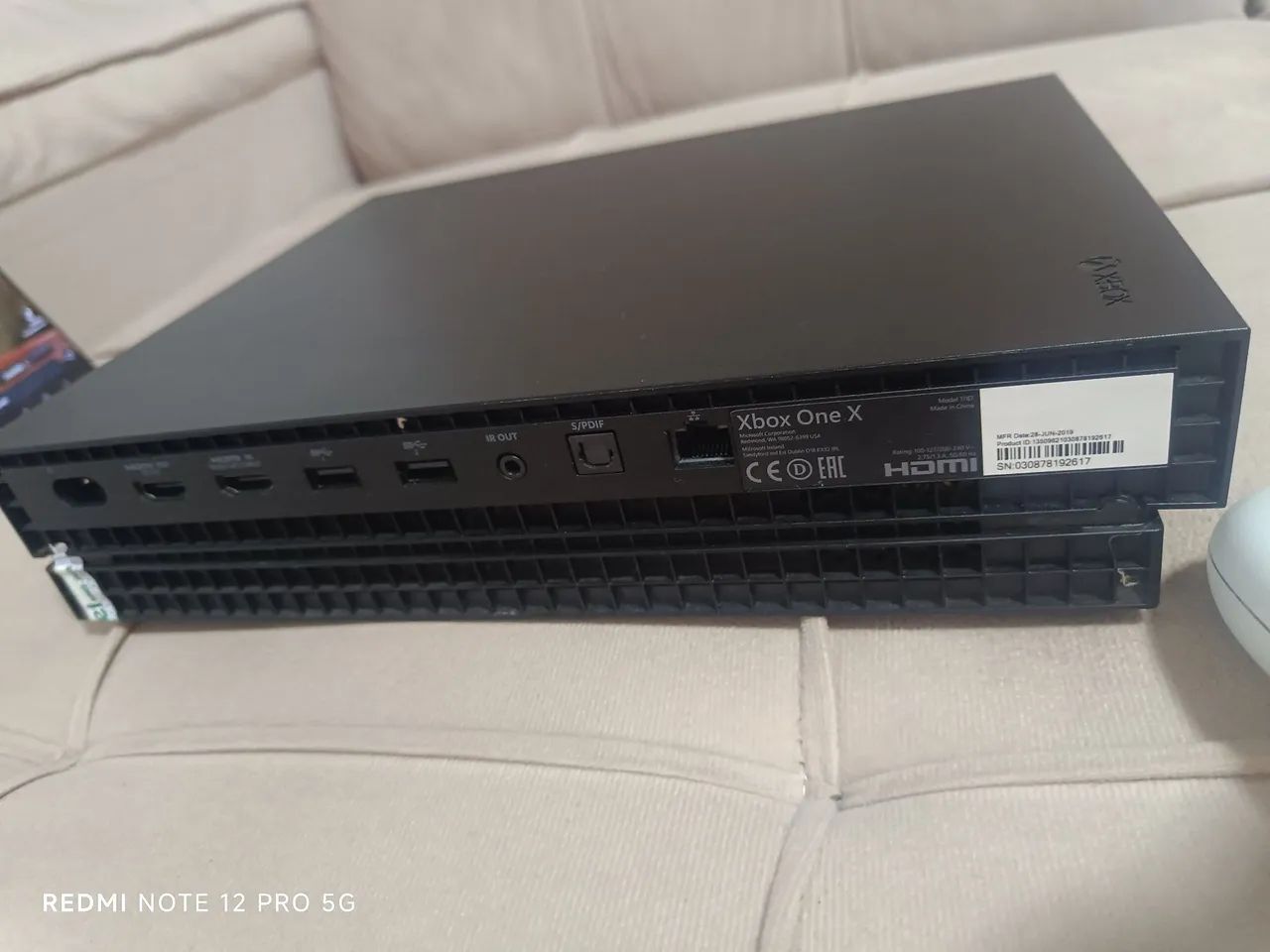 Xbox X HD 1 TB 1 controle semi novo - Foto 4