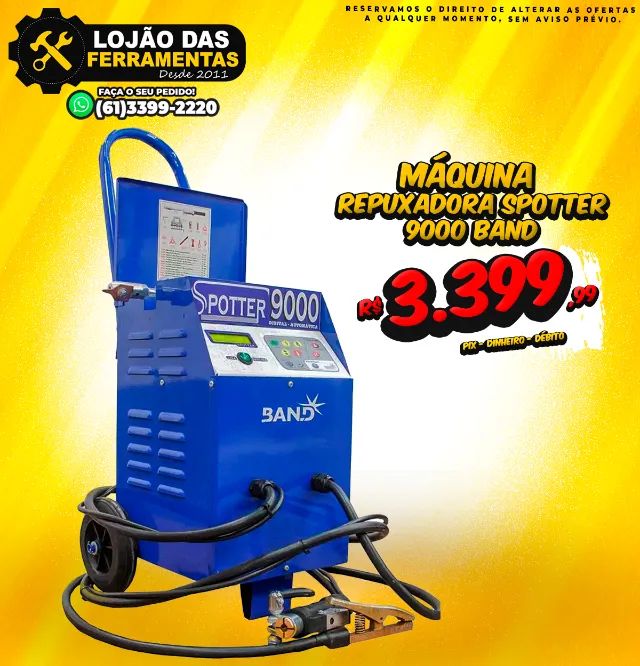 Máquina Repuxadora Spotter 9000 Band