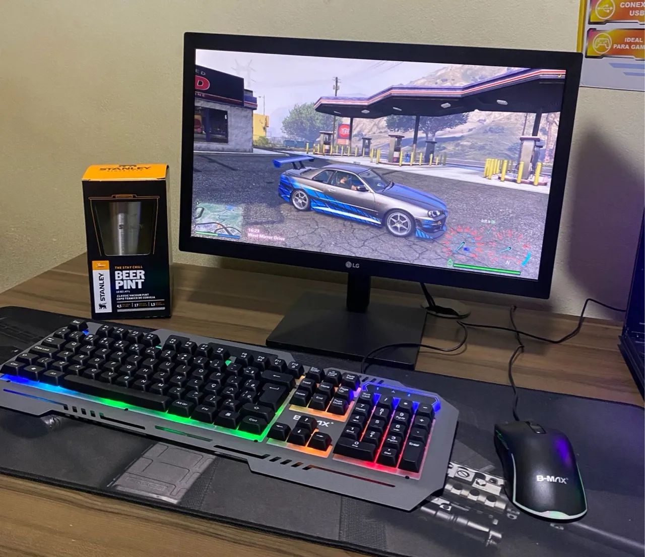 Pc gamer Xeon E5 2640 v3 16gb ram K2200 4gb Ssd 128gb Hd 500gb periféricos + Brinde  - Foto 2