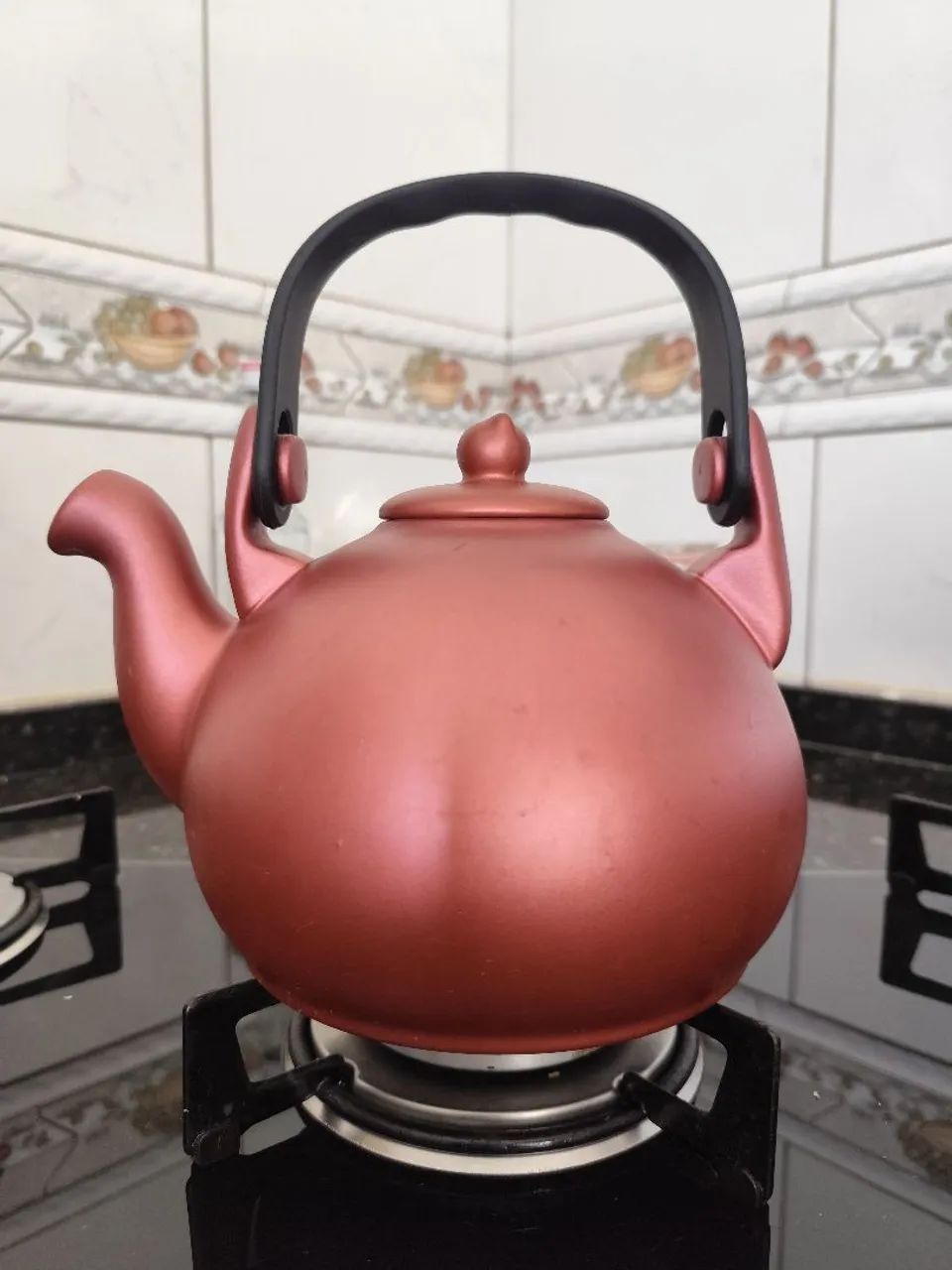 Chaleira de cerâmica ceraflame - rose gold 1.7 litros 100% cerâmica linda!