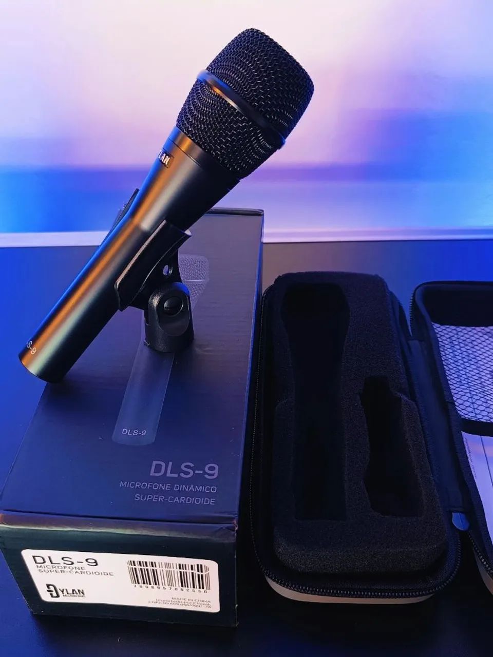Microfone Dinâmico Supercardióide DLS-9 YLAN