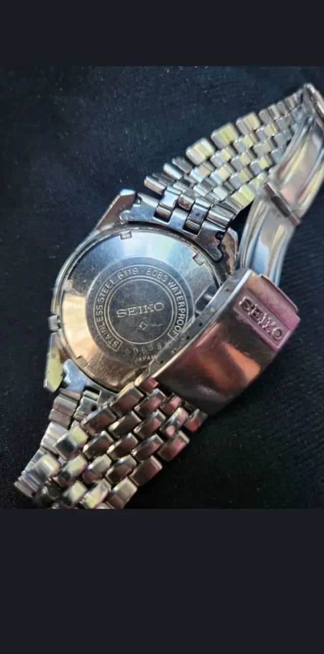 Relógio Seiko 5 Automático Vintage - Modelo 6119-8023 (Japão) - Foto 5