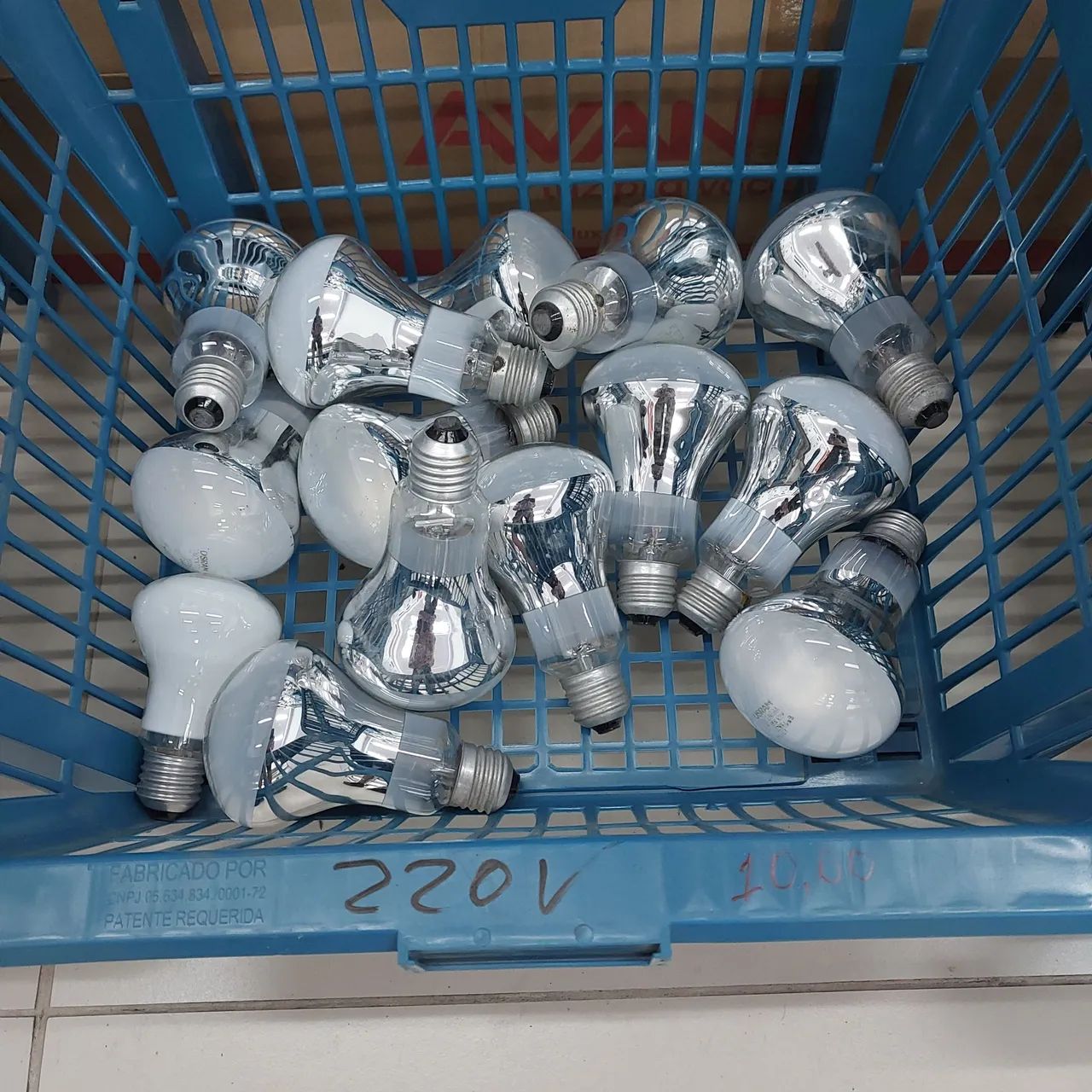 Lâmpadas espelhada 220v