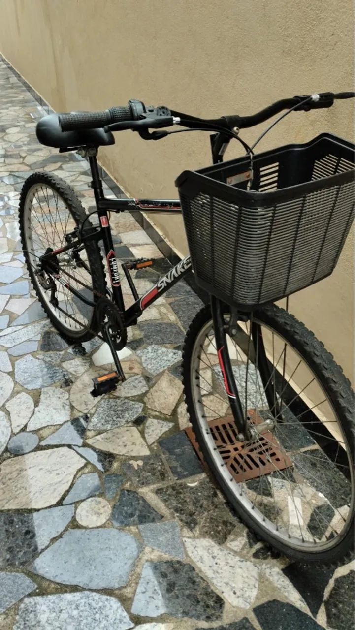Bicicleta com cesta