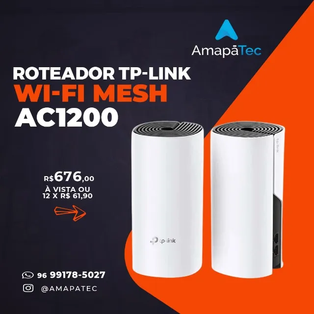 Roteador Mesh Tp-Link Deco M4 AC1200