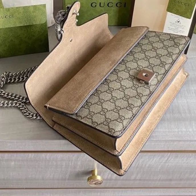 Bolsa Gucci Dionysus GG Supreme original  - Foto 5