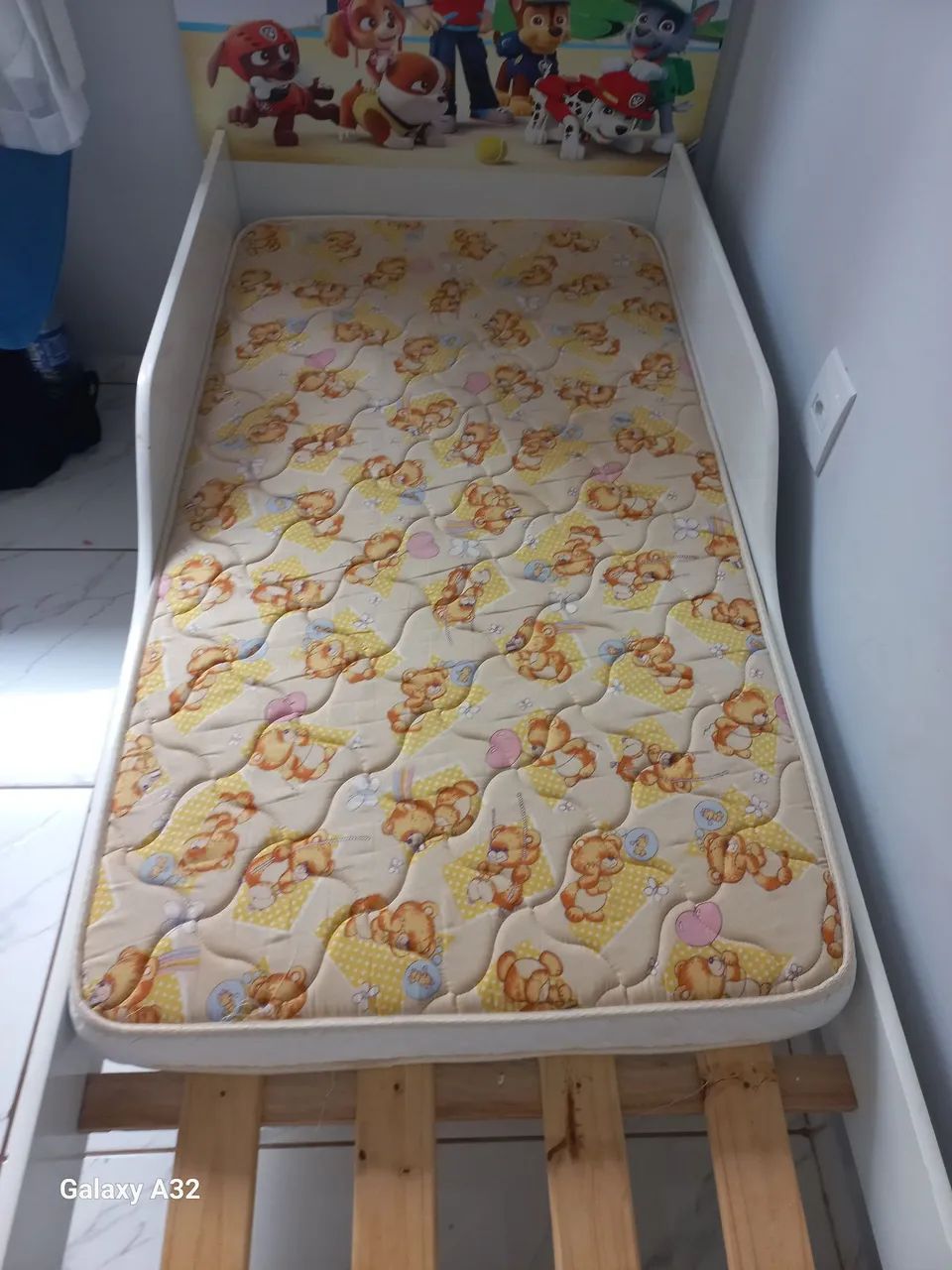Mini cama com colchão infantil  - Foto 3
