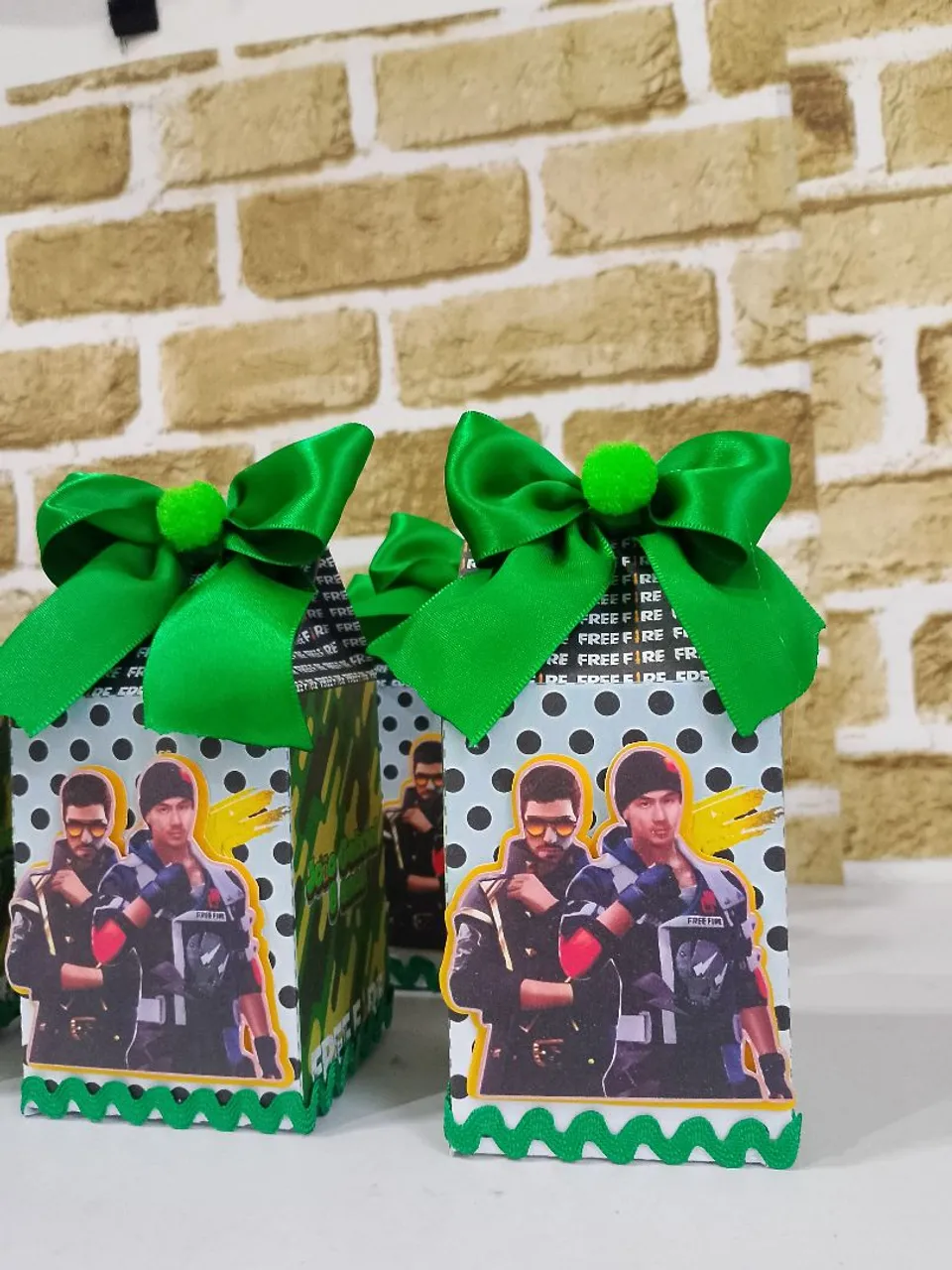 Caixinhas Personalizadas Free Fire