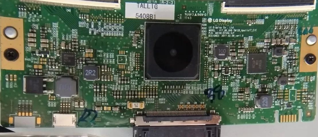Placa T-con 6870c - Tv Lg 60uj6585 Testada - Foto 2