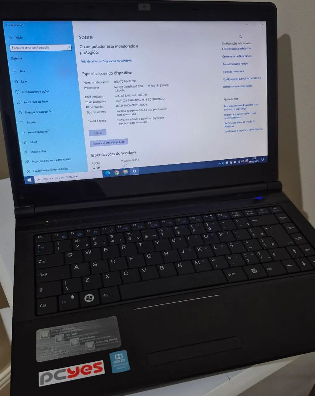 Notebook Sim Plus Core i5 

Processor CNotebook Sim+
ore i5 64341170352515122