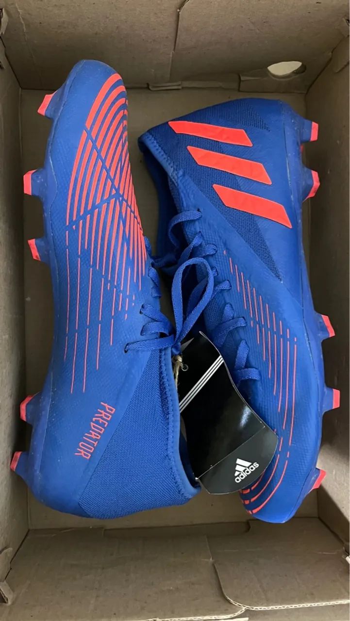 Chuteira Campo Adidas Predator Edge.3 Original Nova - Foto 3