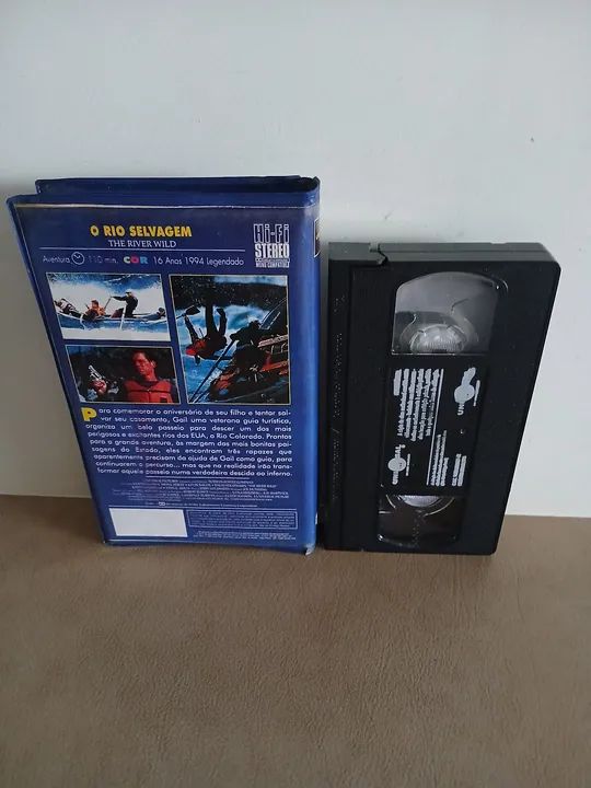 Rio Selvagem - VHS - Muito Novo - Foto 2