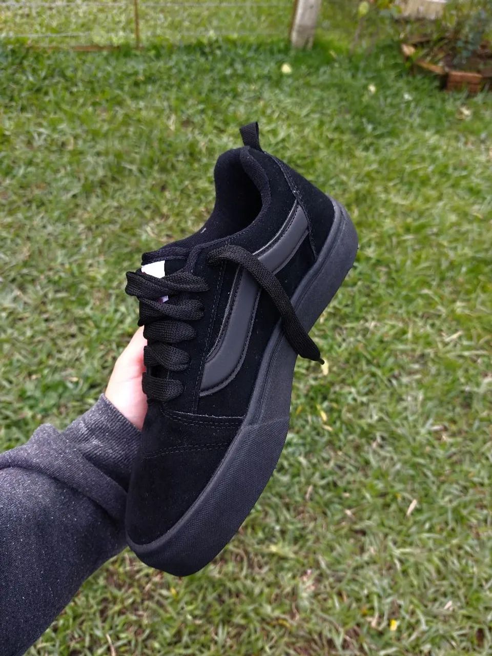 Tênis Vans Off The Wall Preto - Foto 5
