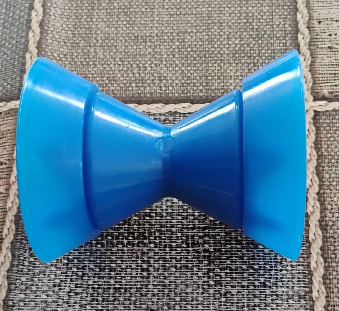 Rolete apoio PVC azul 95 milímetros 