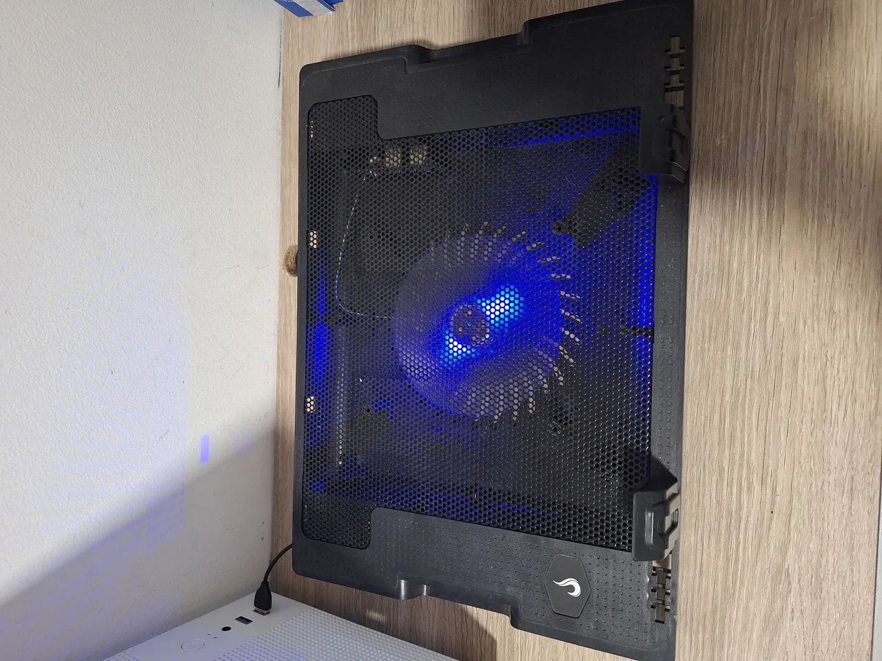 Base para notebook com coooler 14" Rise Galaxy Black X6 Led - Foto 2