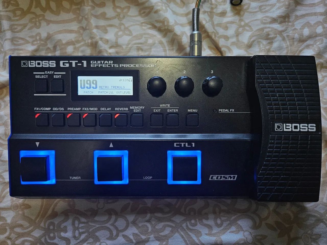 Pedal de Guitarra Boss GT-1