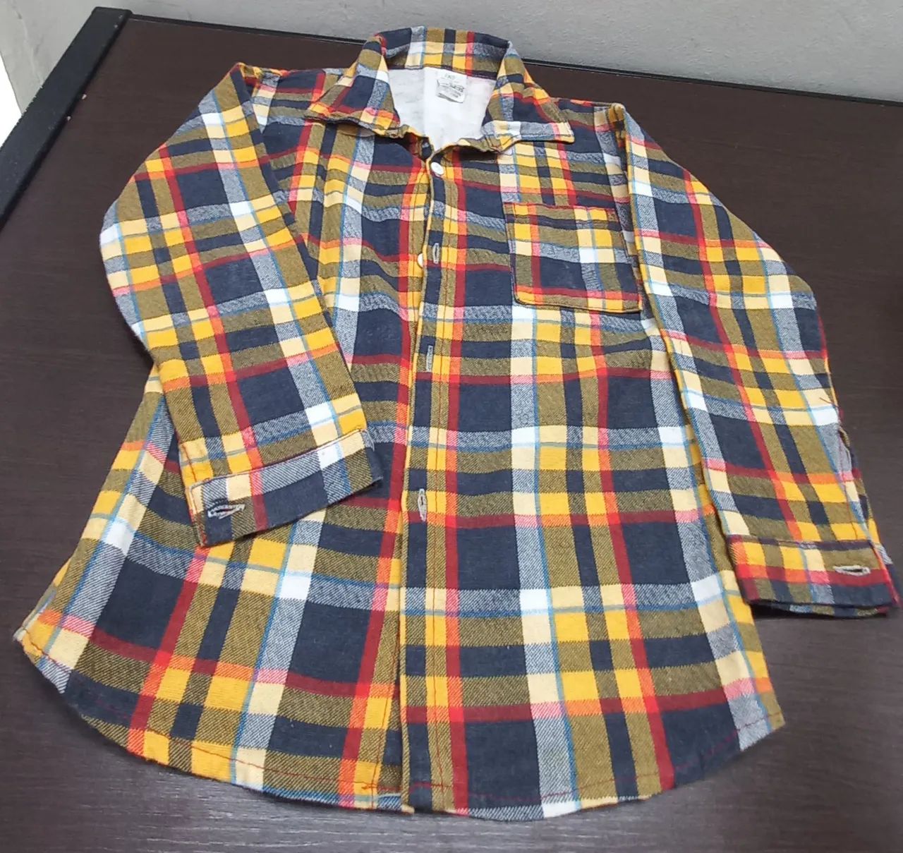 Camisa Flanela Infantil