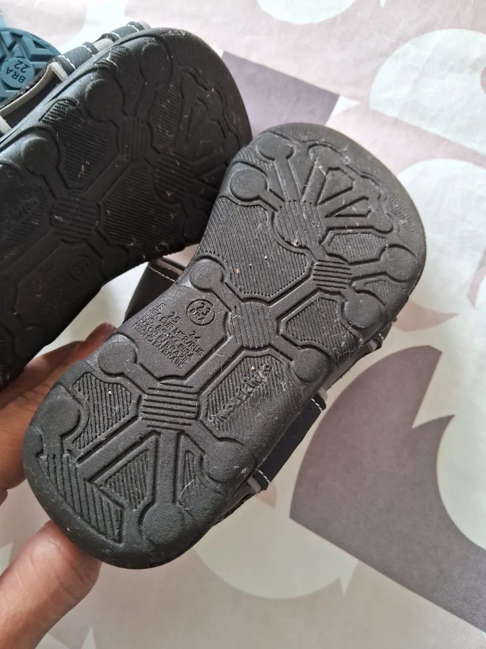 Par de Sapatinhos Pimpolho Bebê - Tamanho 22 - Foto 2