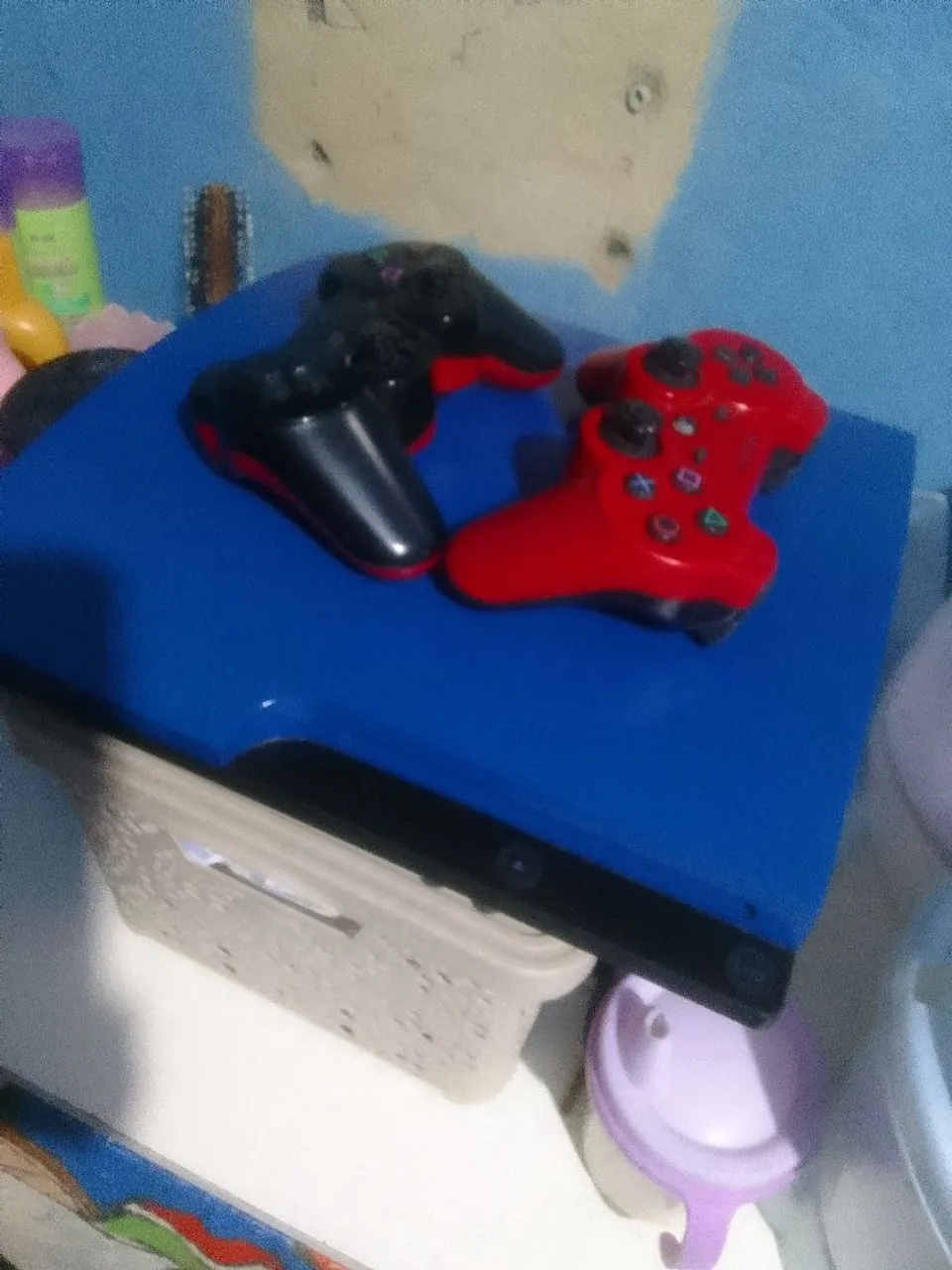 Ps3 slim azul