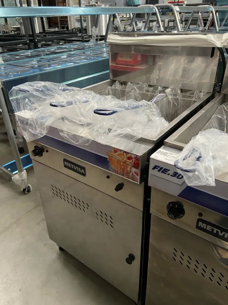 FIE-44 TRIF FRITADEIRA INDUSTRIAL ELÉTRICA 44L - METVISA - Foto 3
