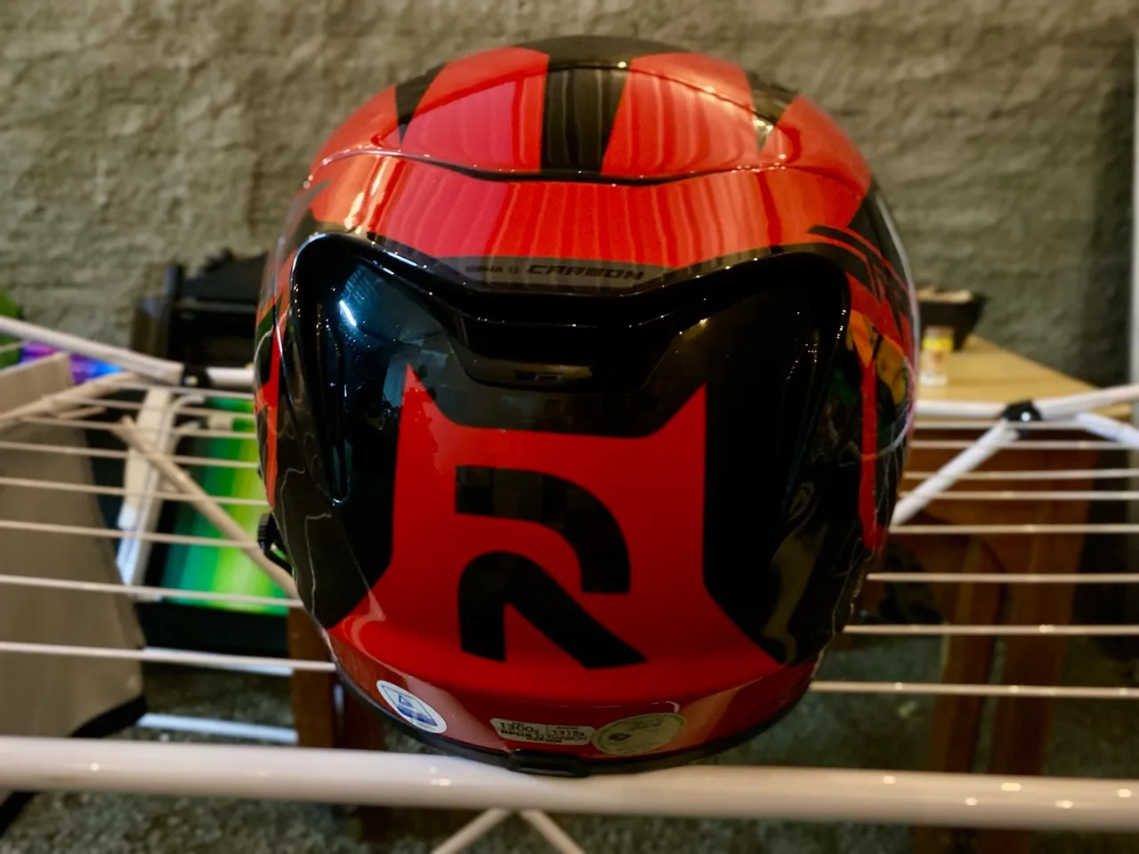 Capacete Hjc Rpha 11 Carbon Vermelho No56