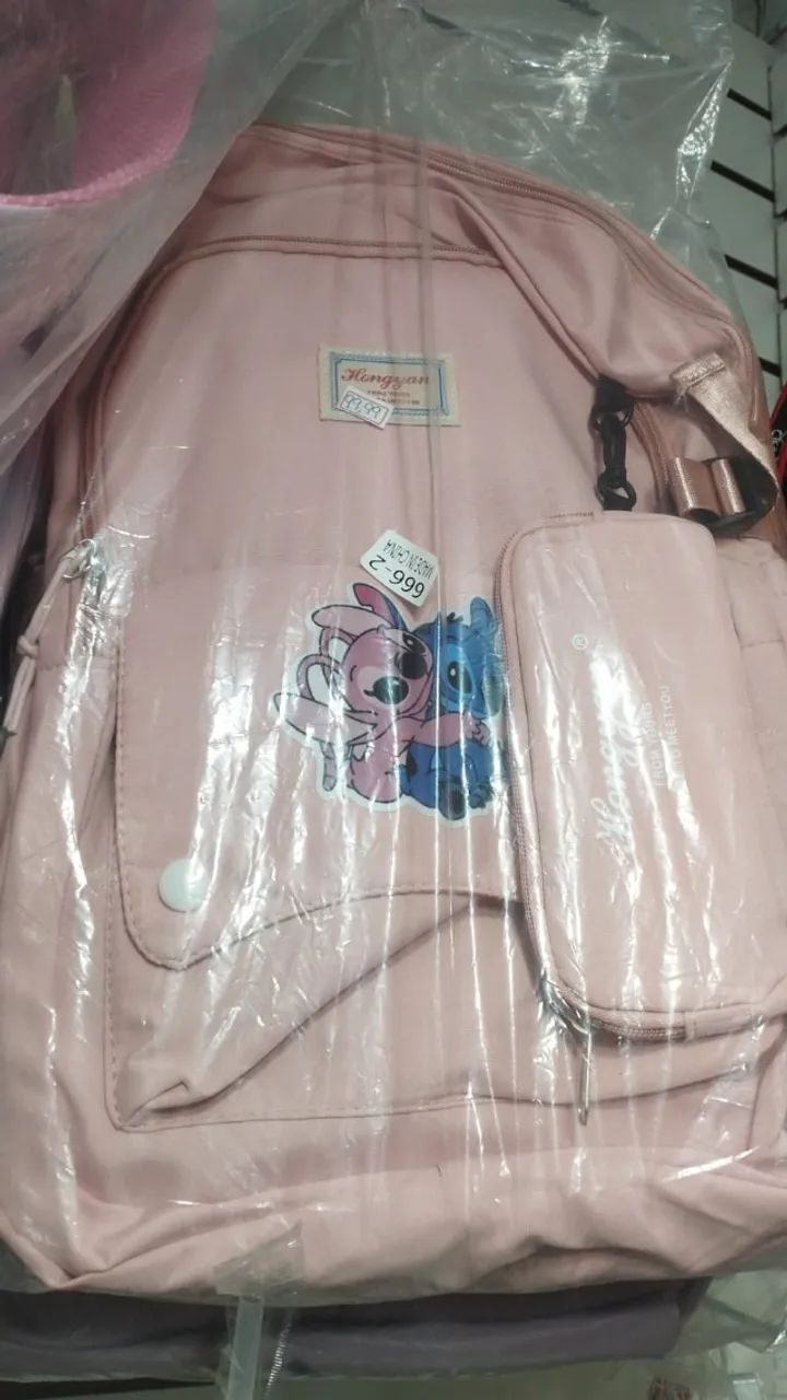 Mochila C/Estojo Stitch - Foto 3
