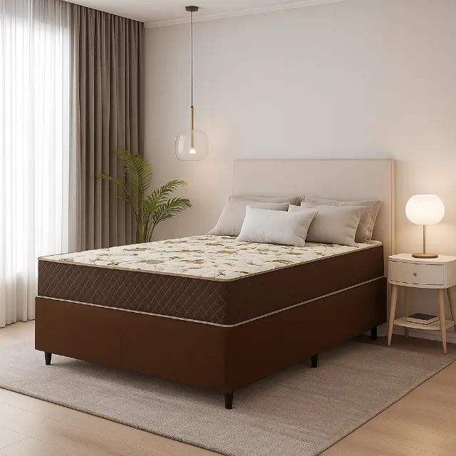 Conjunto Base e Colchão Casal D33 (PRODUTO NOVO)