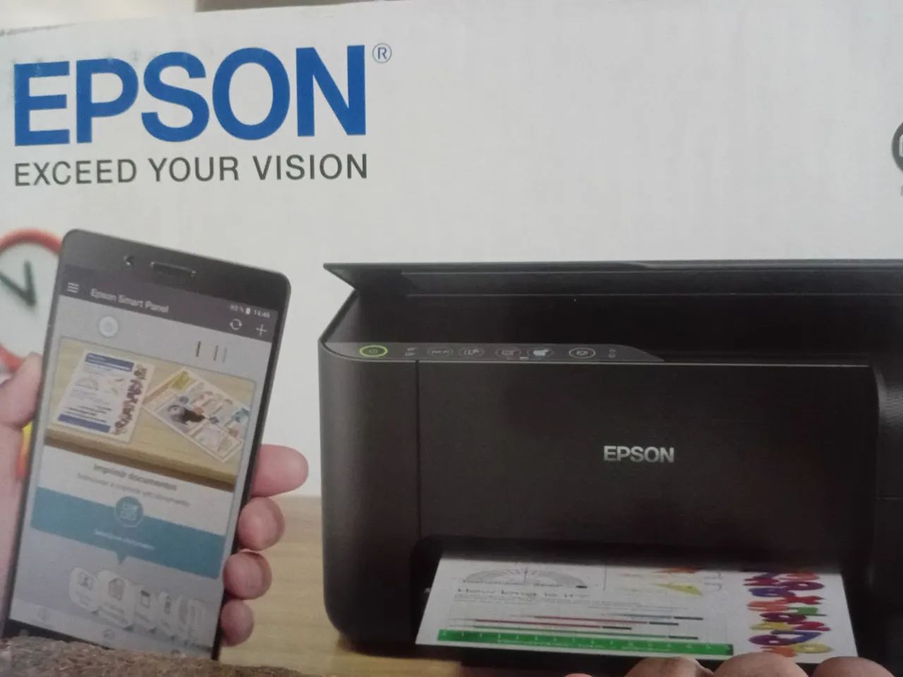 Impressora Epson com Smart Panel - Impecável!