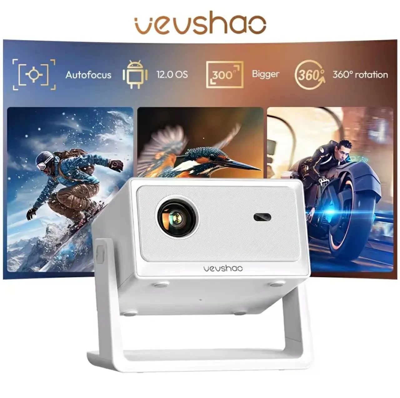 Mini Projetor VEVSHAO A16