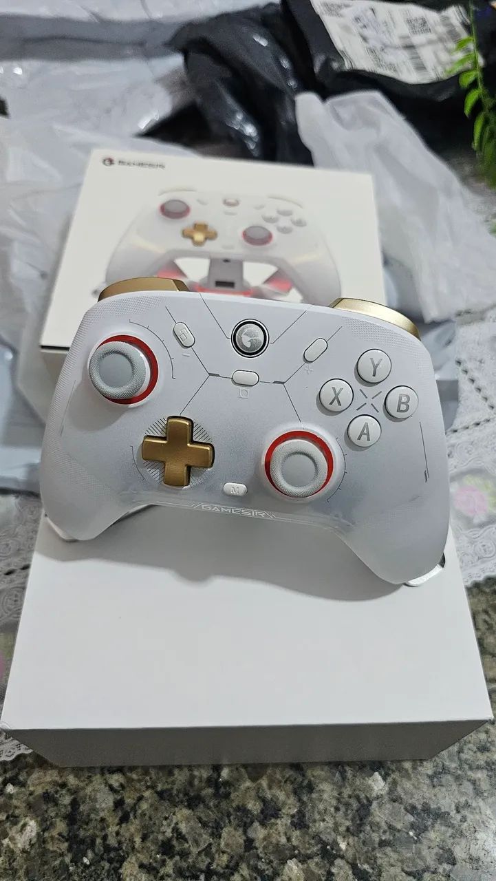 Controle Gamesir Cyclone 2 branco - Foto 4
