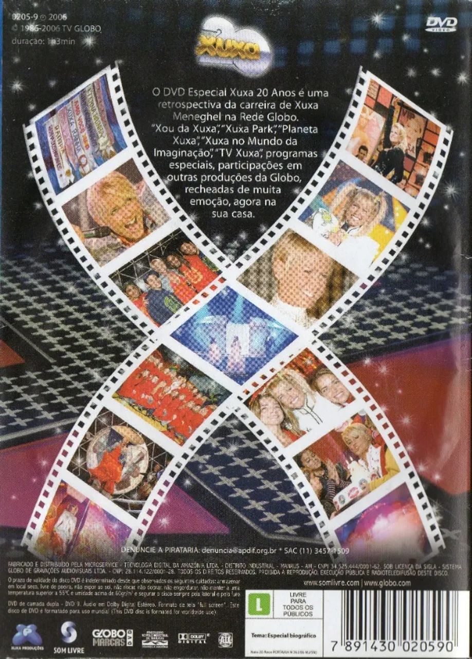 Dvd Xuxa - 20 Anos - Foto 2
