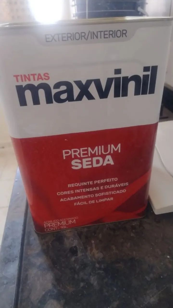 Tinta maxvinil papel picado usada pouca
