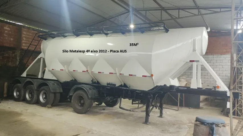 Carretas Silo Metalesp - Randon e Brucal 35m³ - 37m³ - 38m³ - 40m³