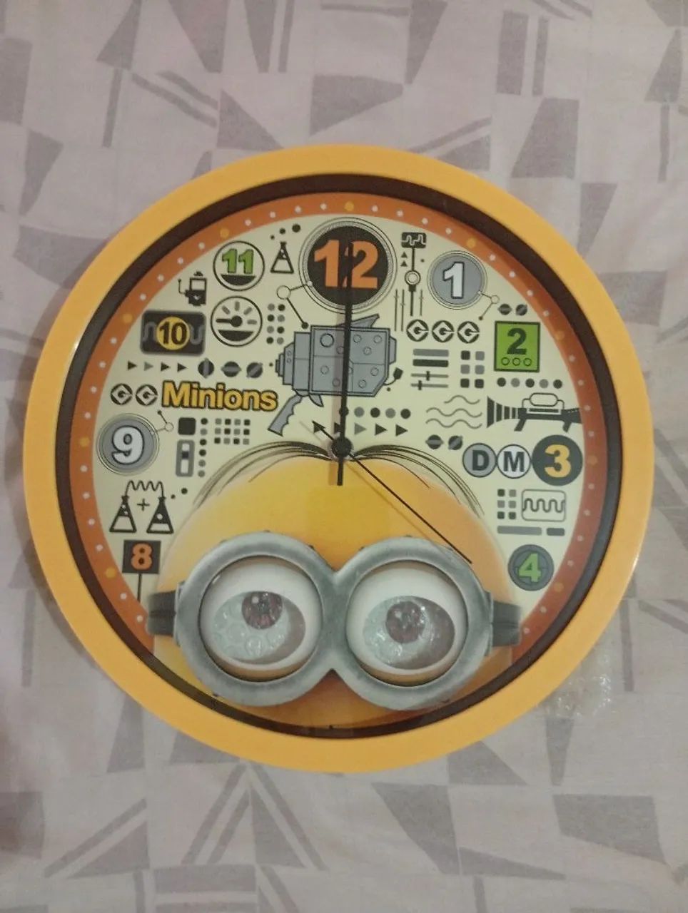 Relógio de Parede Minion