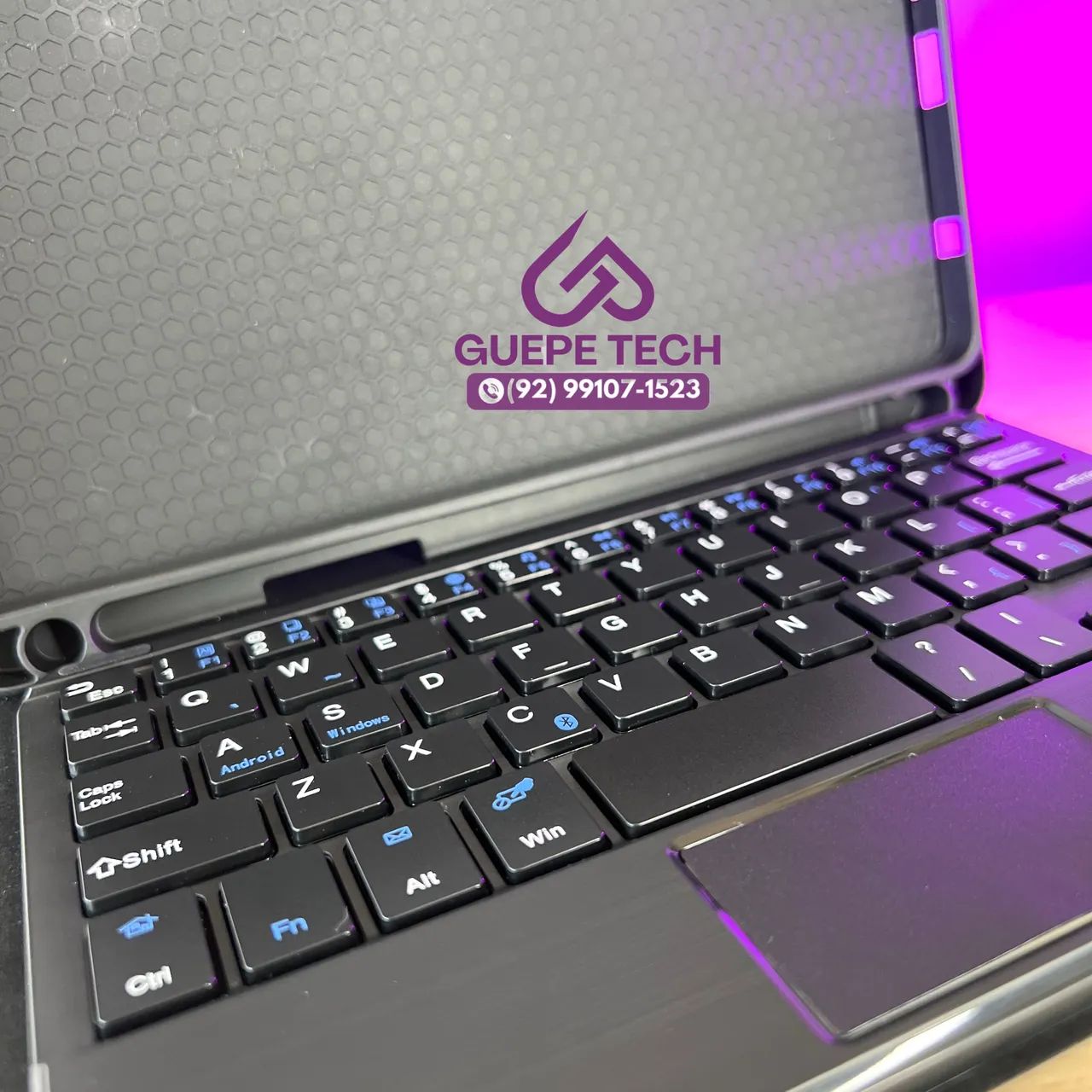 Capa Com Teclado Tablet A11 - Com Touchpad  - Foto 3