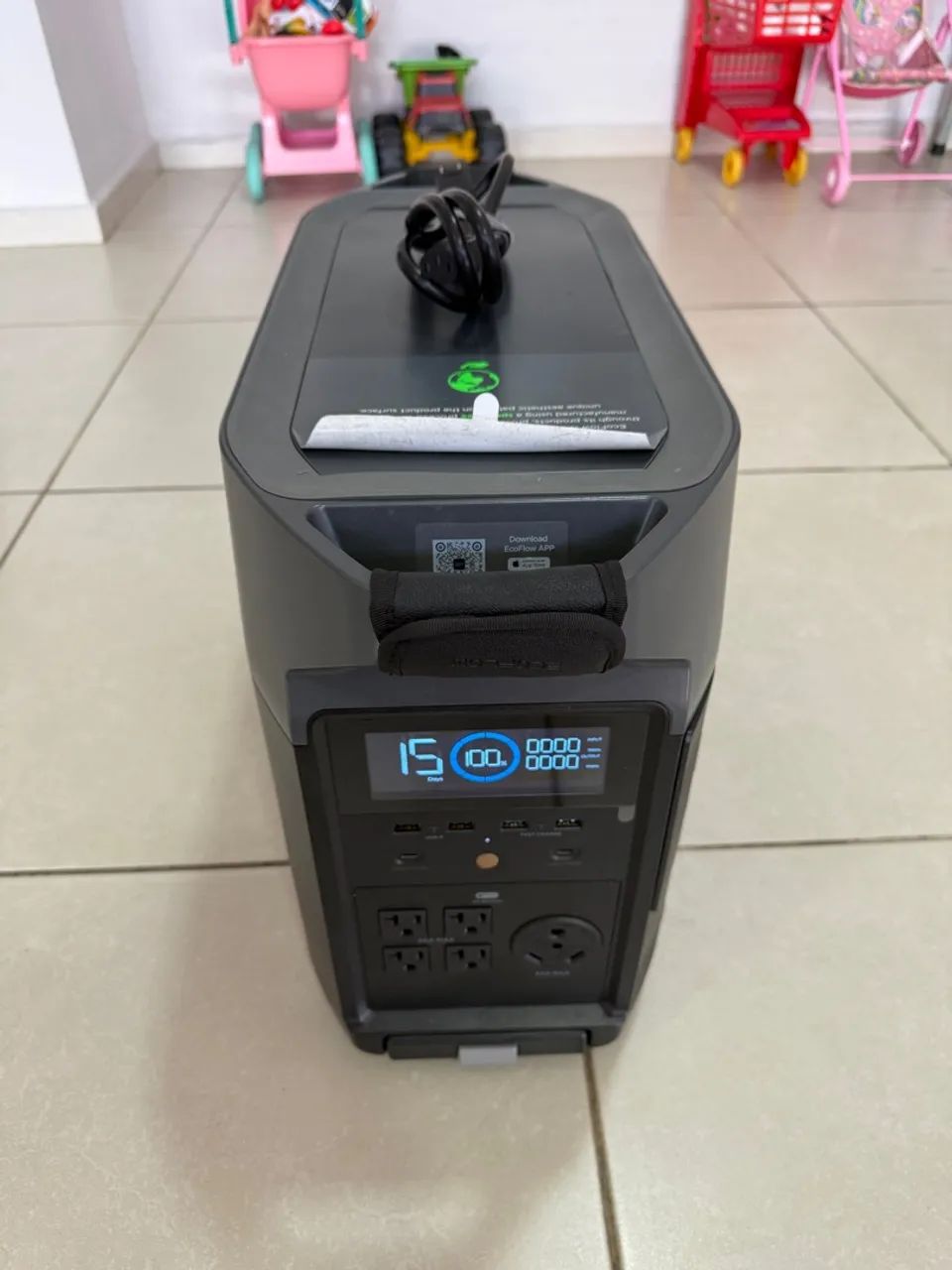 BATERIA GERADOR DE ENERGIA ECO-FLOW - Foto 7