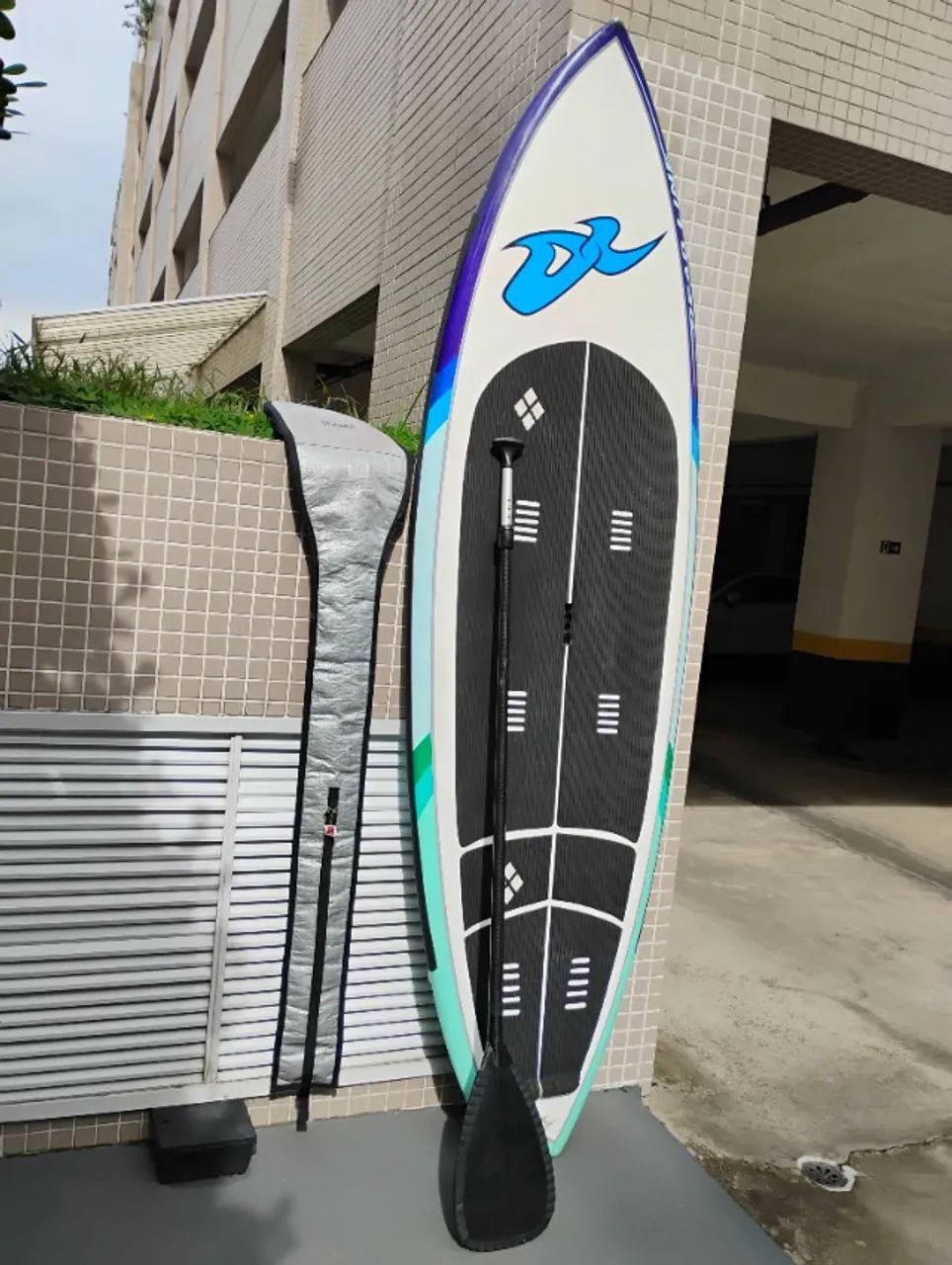 Prancha Stand-up Paddle + Remo de carbono + capas (kit completo) - Foto 3