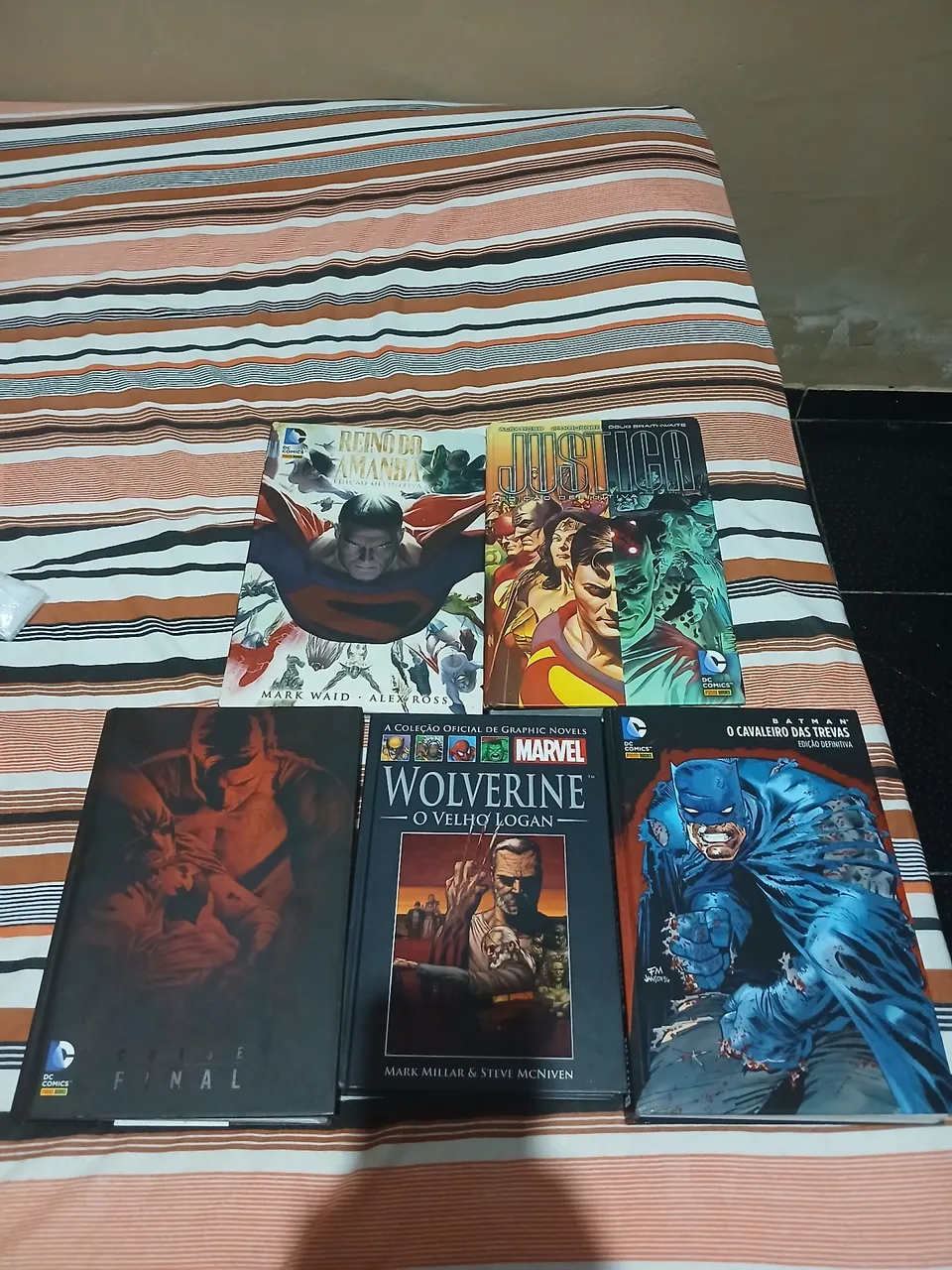 Lote de HQs - Superman, Wolverine, Batman