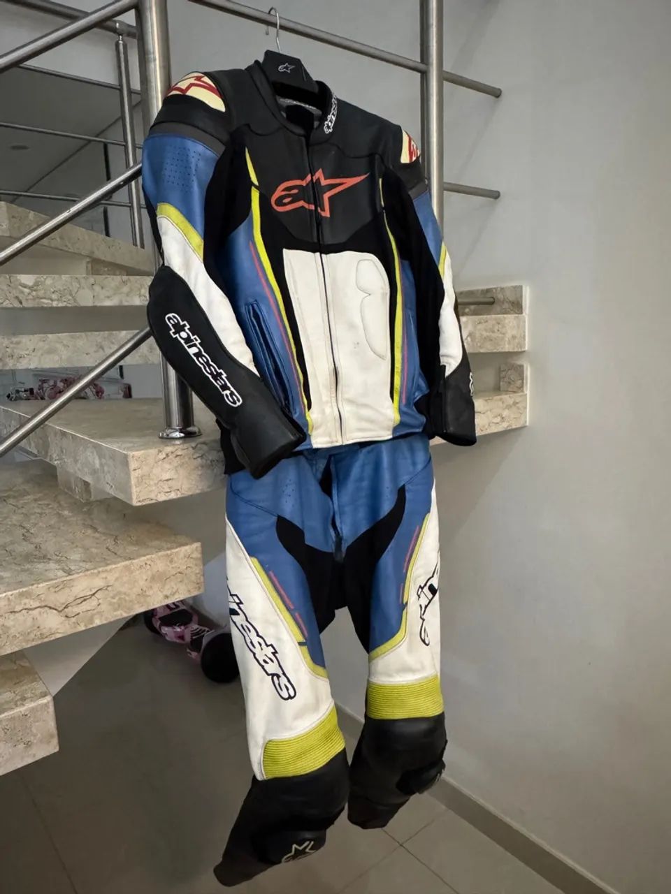 Macacão Alpinestars Motegi V2 2pecas - Foto 3