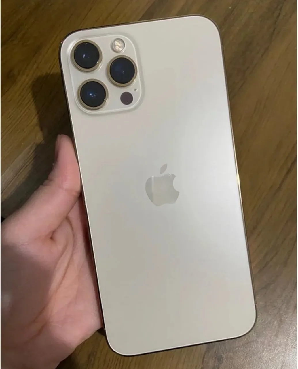 iphone 12 pro max (256gb) dourado